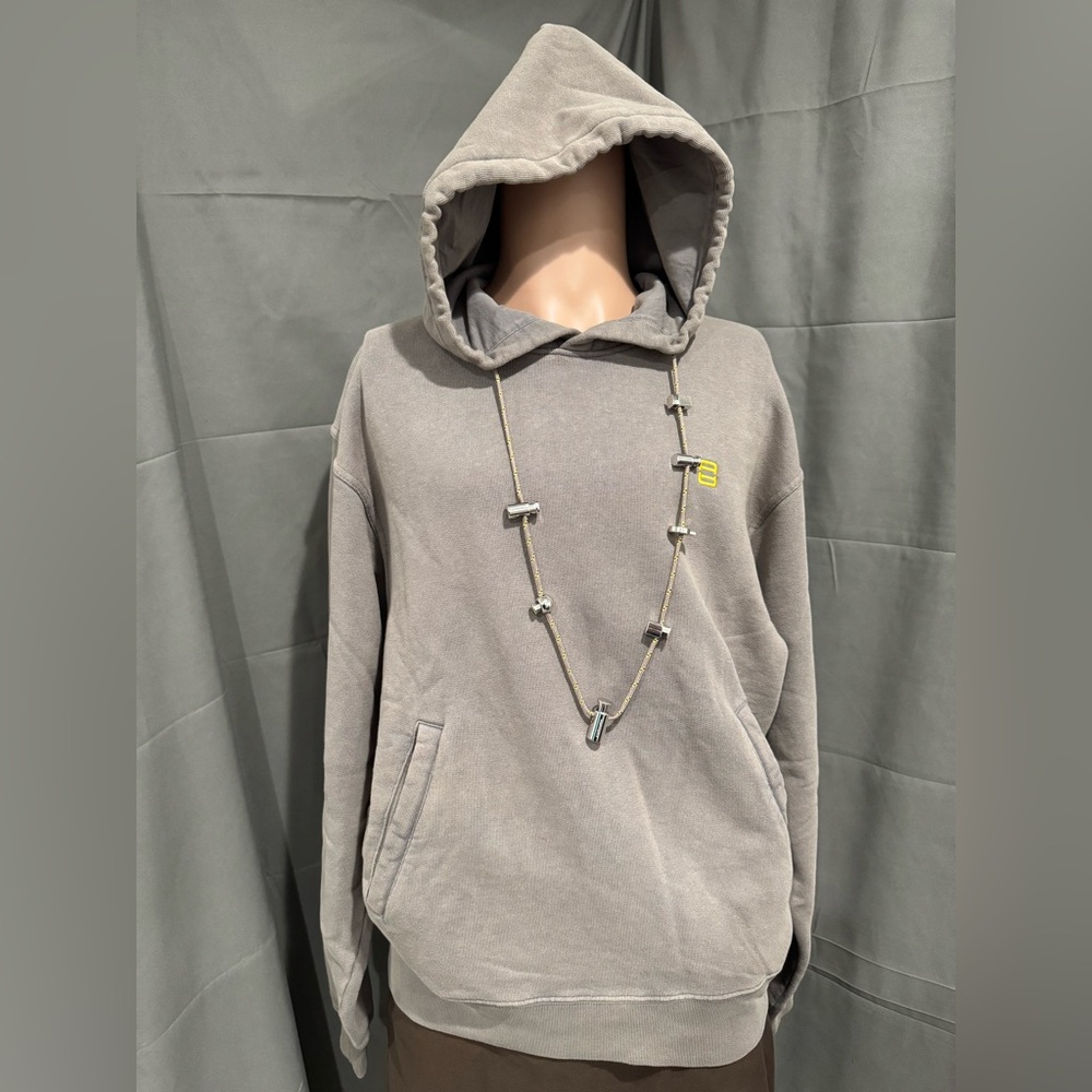 AMBUSH Design Gray Dove Hoodie